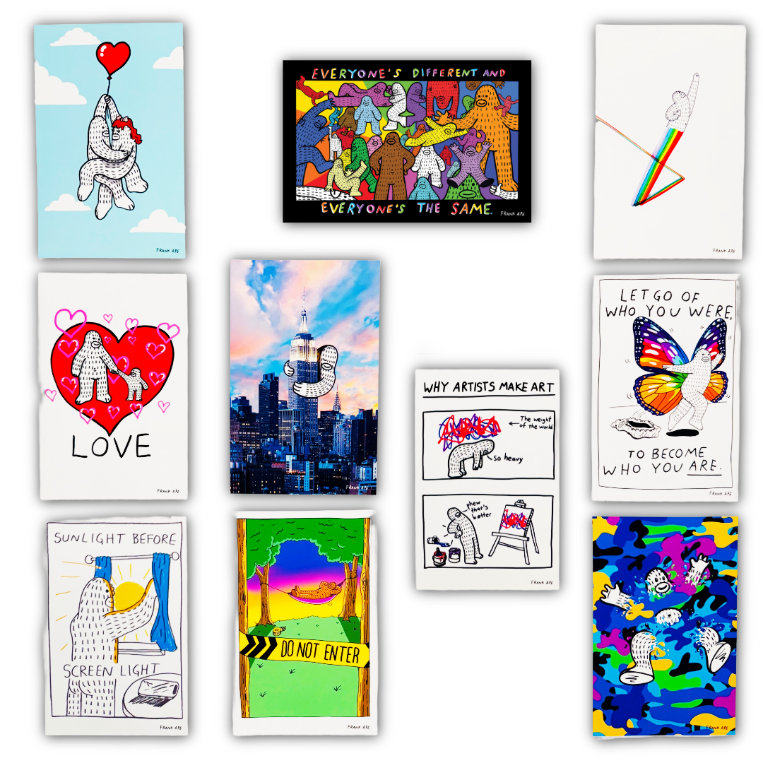 Complete Set Mini Art Print