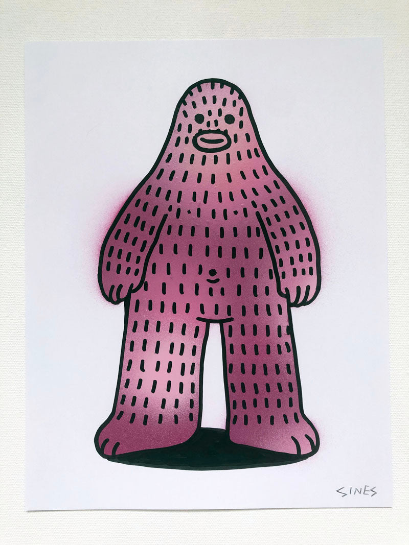 Pink Aura #2 - Signed Original Painting