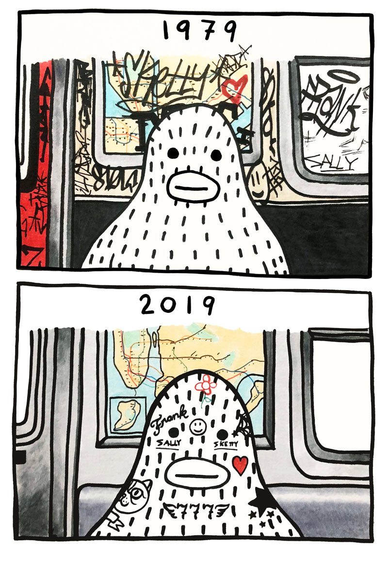 Then and Now "Subway"