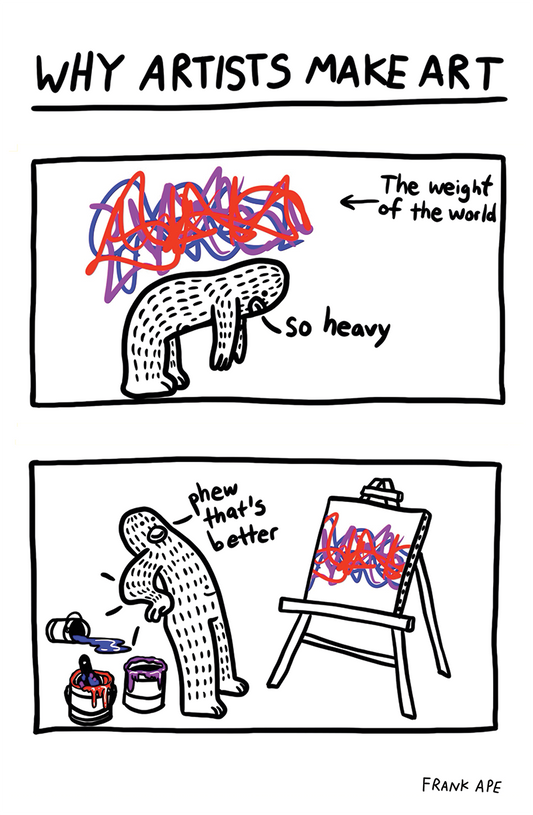 Creativity Unleashed - Art Print