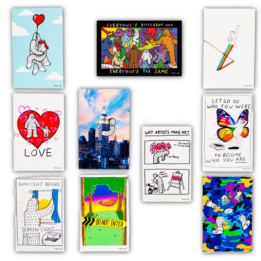 Complete Set Mini Art Print