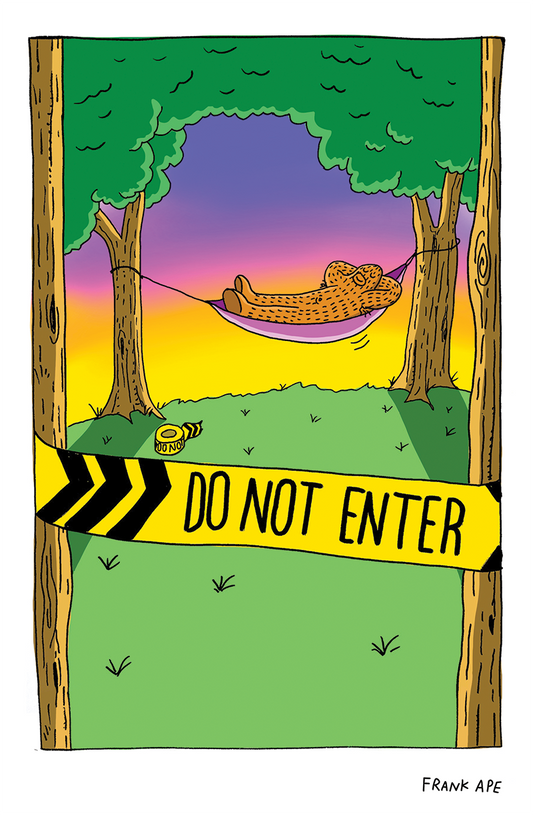 Taking A Break - Art Print