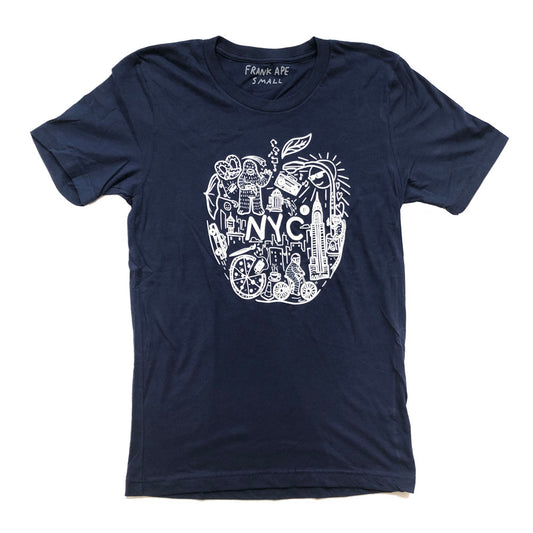 Big Apple - Navy T Shirt