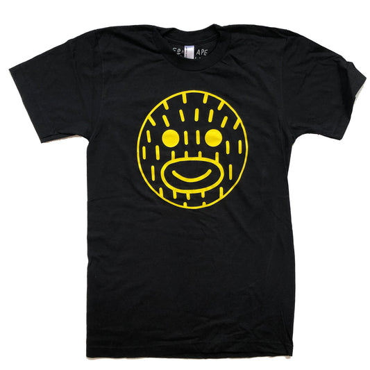 Smiley Frank - Black T Shirt