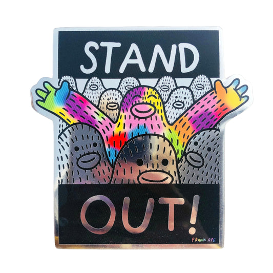 Stand Out! - Metallic Mirror Sticker